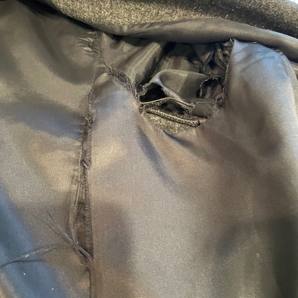 Banana Republic gray wool blend coat- Size small - Picture 11 of 12